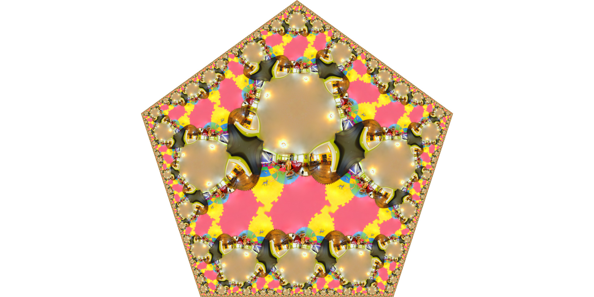 Hyperbolic 5,4 pentagon